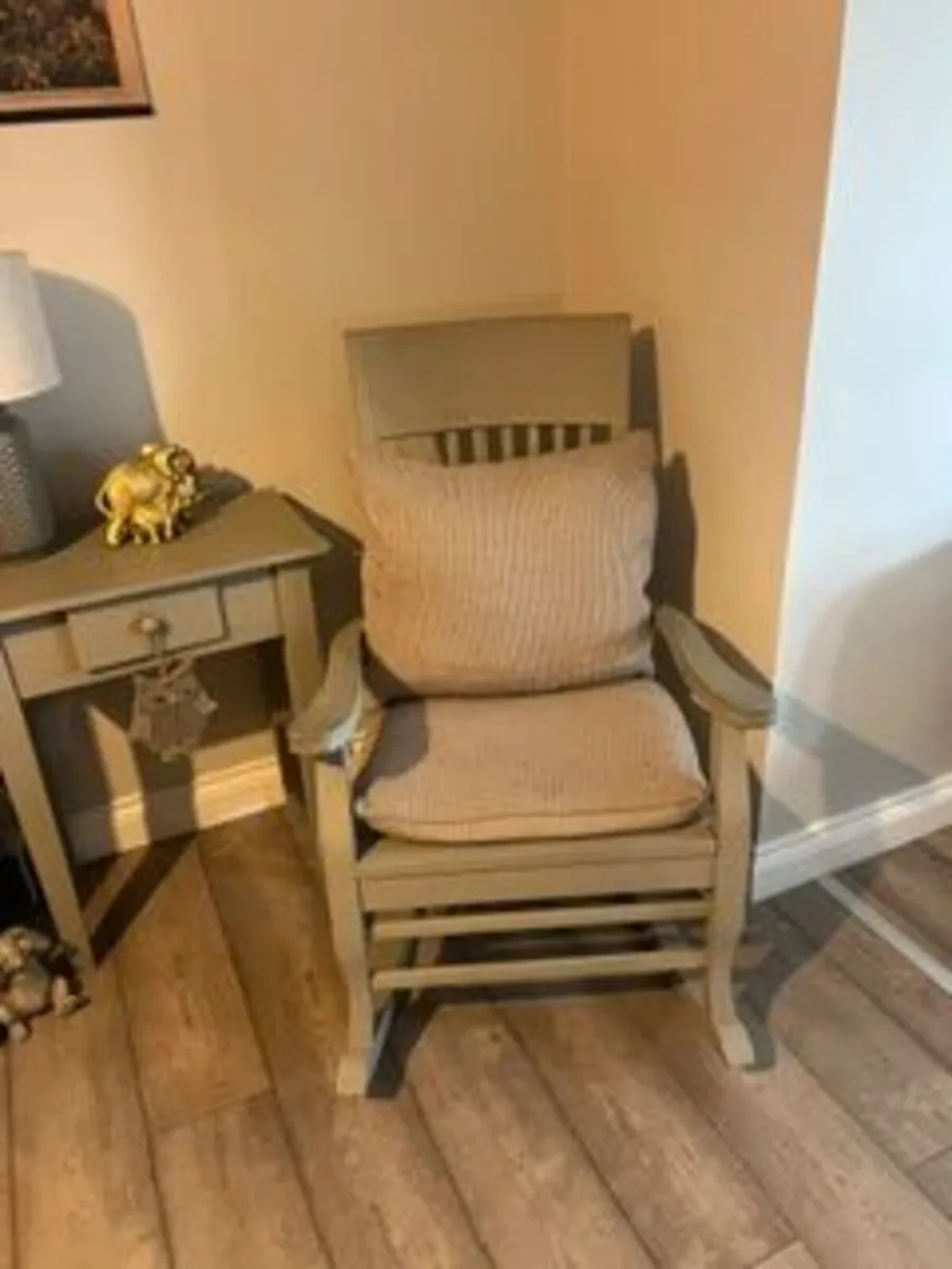 Handpainted Rocking Chair - Image 2