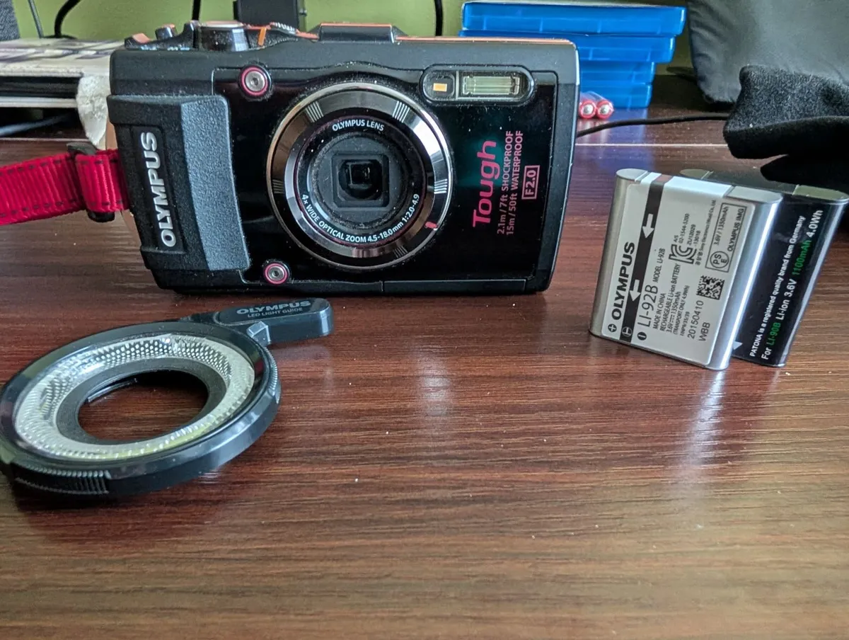 Olympus Tg 4 Waterproof Camera - Image 1