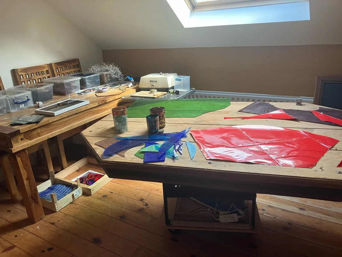 Stained glass studio contents - Image 2
