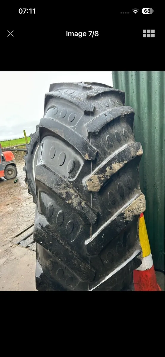 18.4/42 complete wheels - Image 2