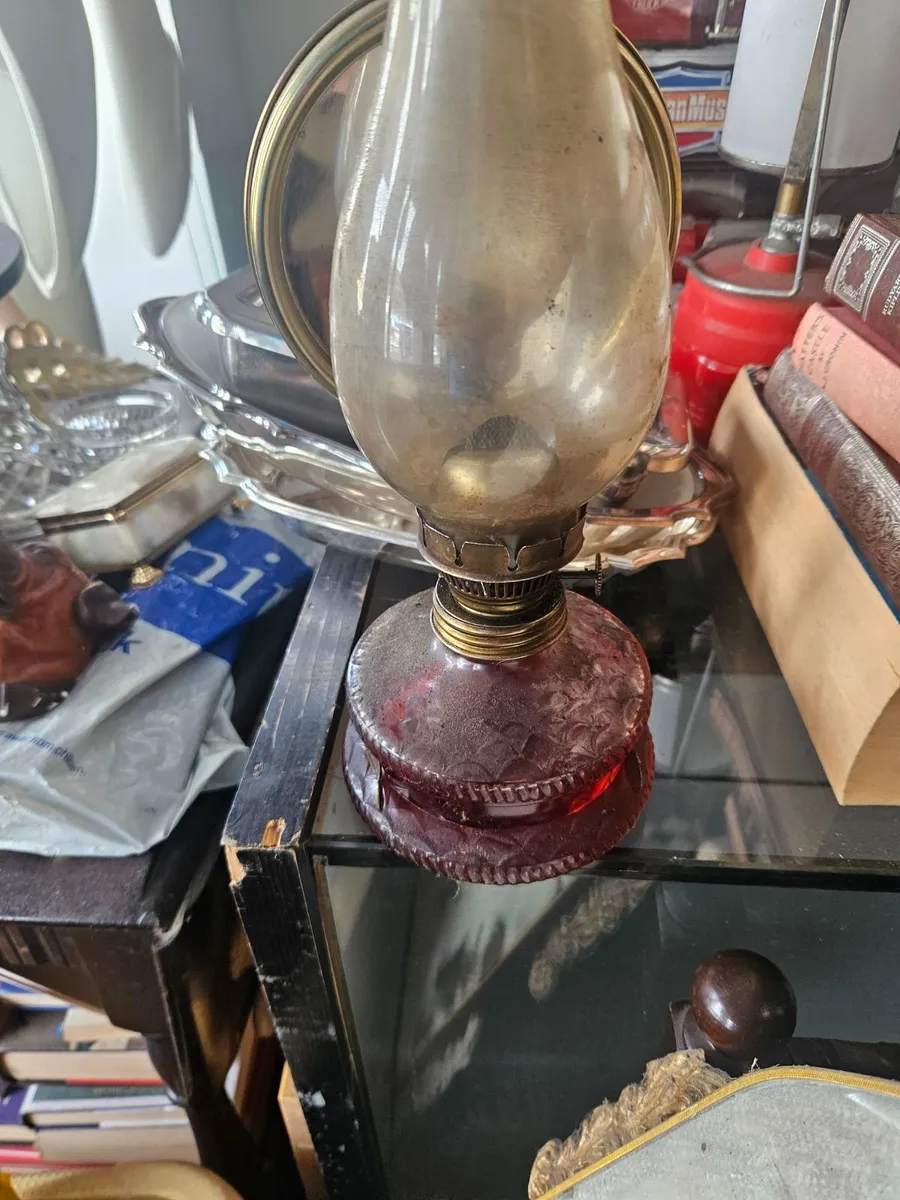Vintage Oil Lamp - Image 4