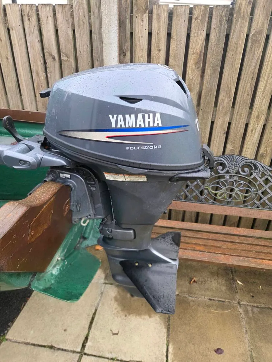 15hp yamaha outboard 4stroke - Image 1
