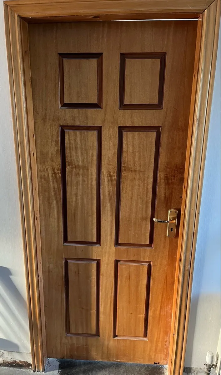 Teak doors - Image 1