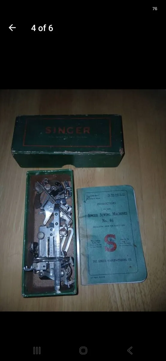 Antique singer sewing machine - Image 4