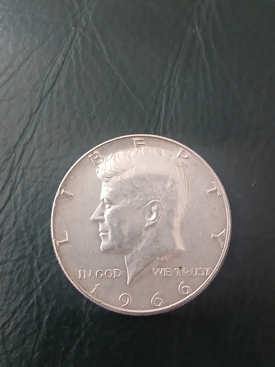 1966 liberty half dollar silver