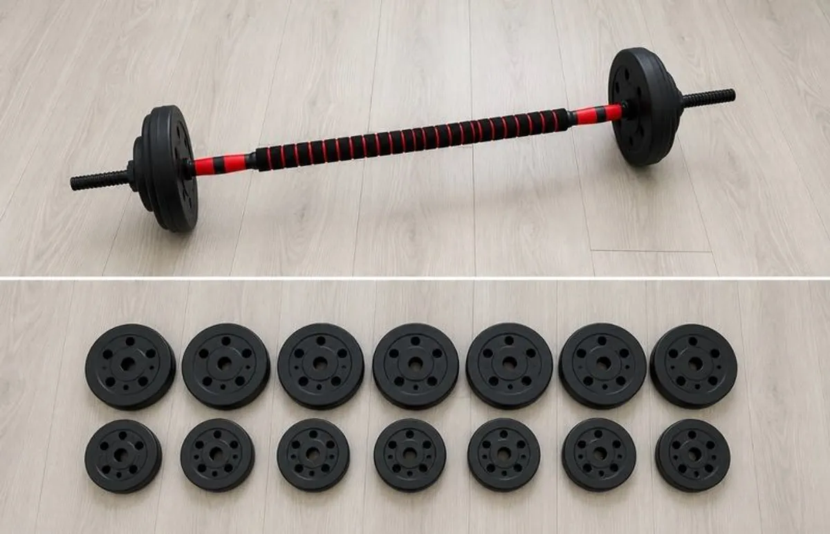 Adjustable Weight Bar Set - Excellent Condition