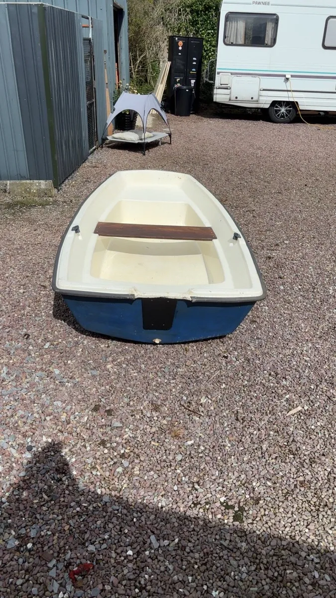 8x4 foot fibreglass boat - Image 2