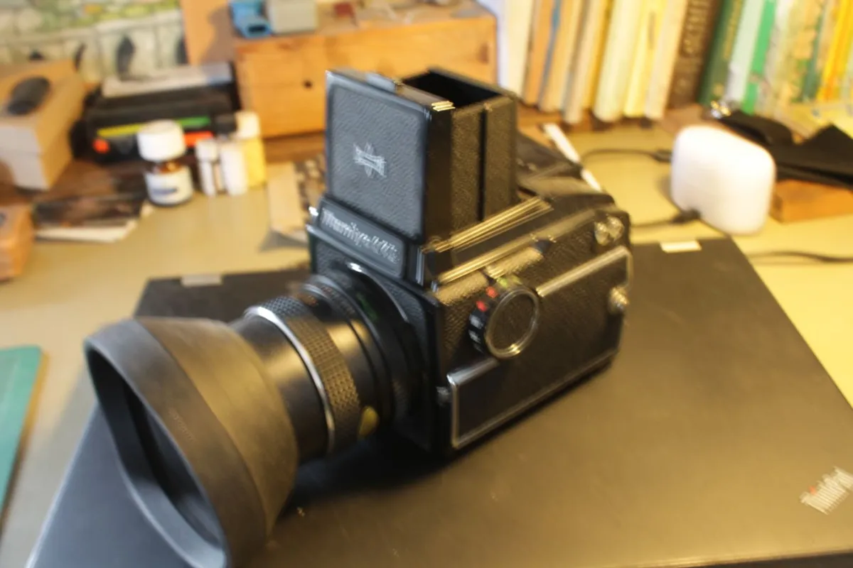 Mamiya 645 medium format camera. - Image 1