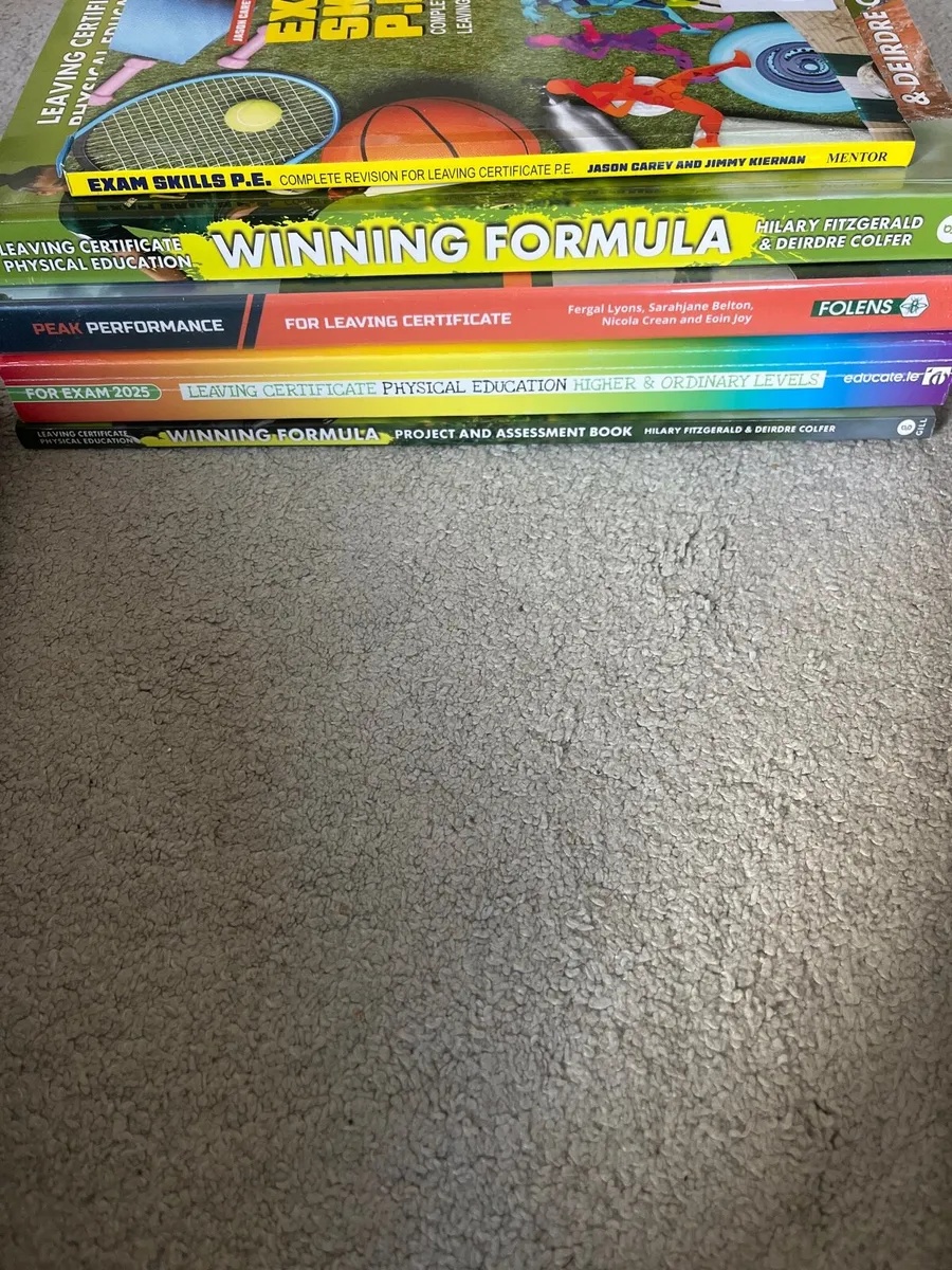 Leaving cert P.E. Books - Image 1