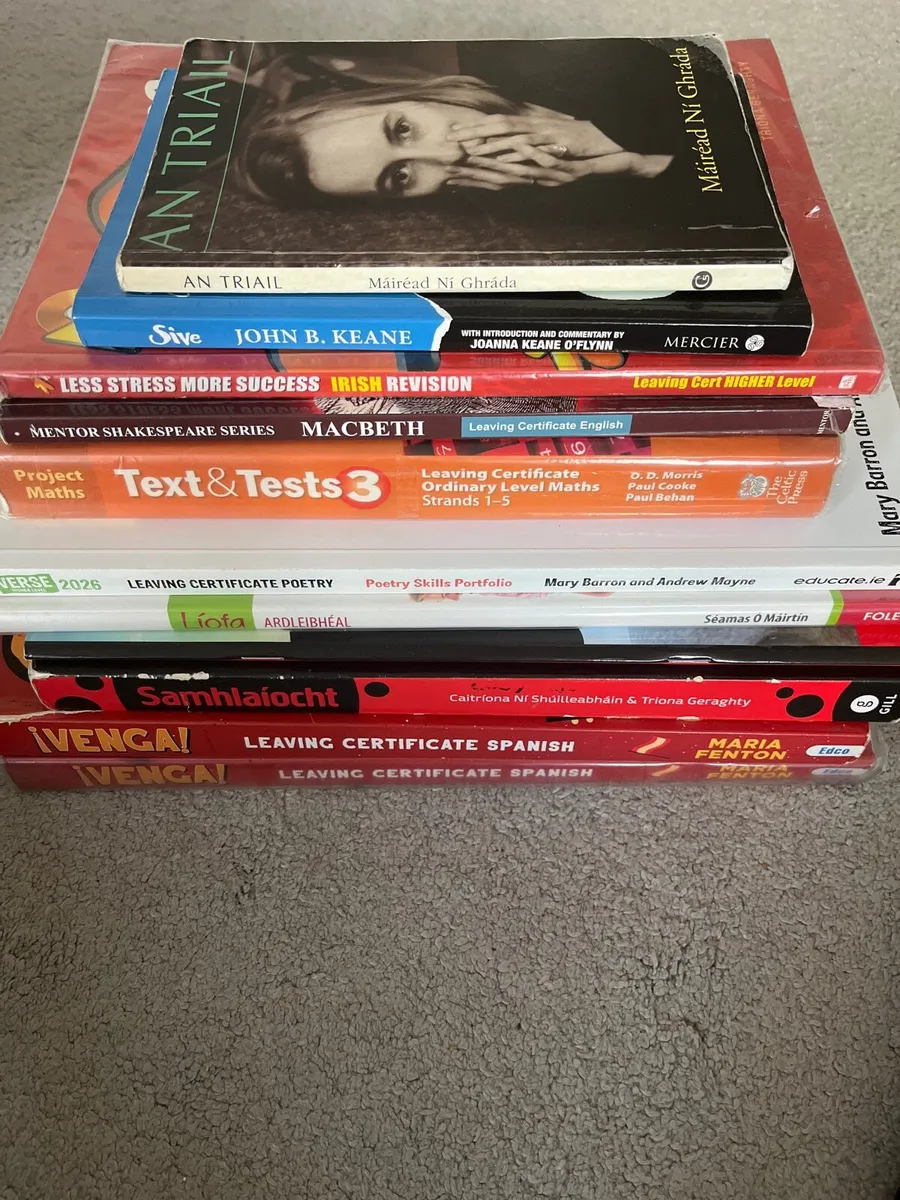 Leaving cert books - Image 1