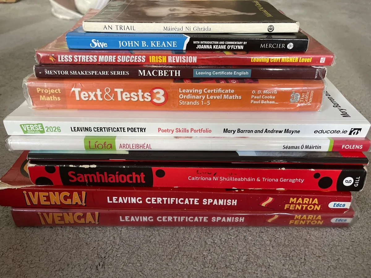Leaving cert books - Image 2