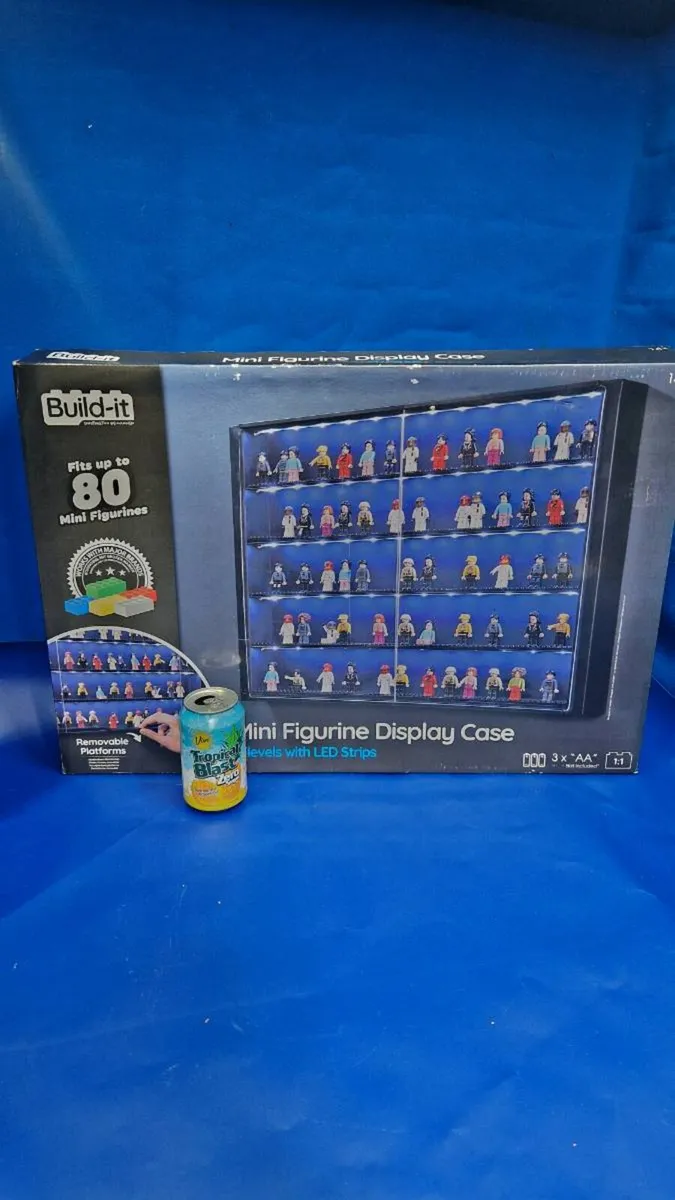Build‑it Mini Figurine Display Case - Image 2