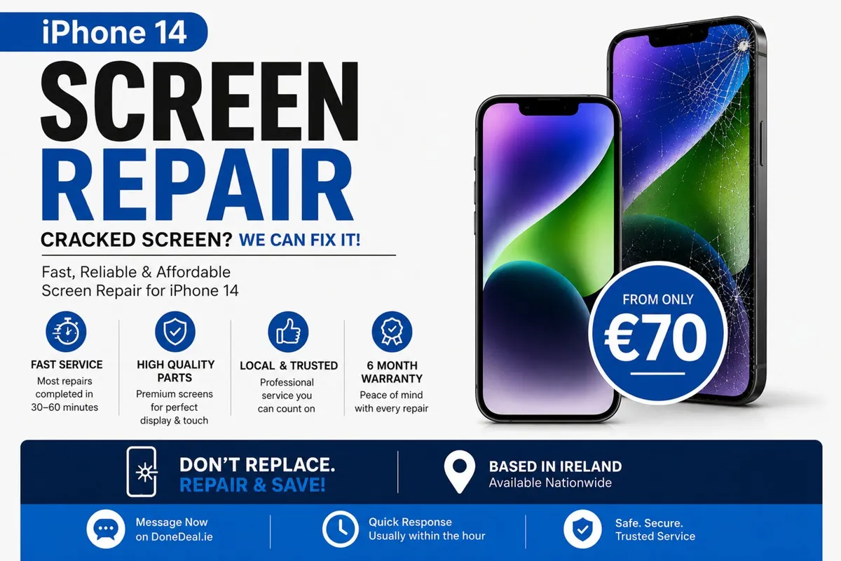 iPhone 14 Series Screen Repairs - Image 1