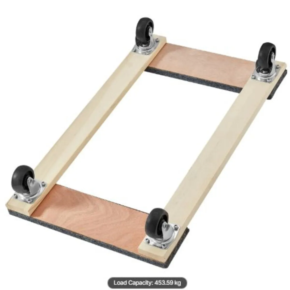 Furniture Dolly, 1000 lbs Load Capacity, 18" x 30 - Image 3