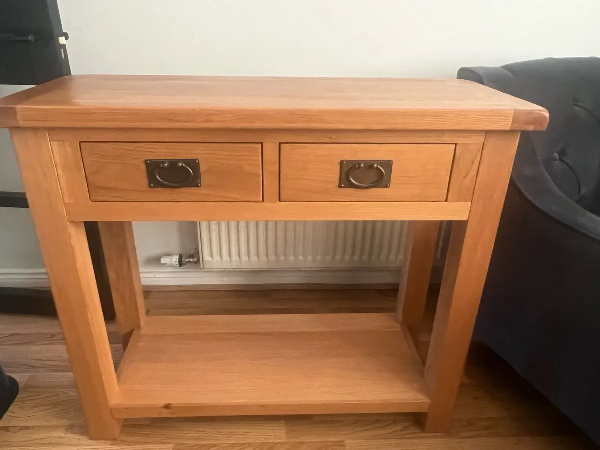 Wooden Hall Table - Image 1