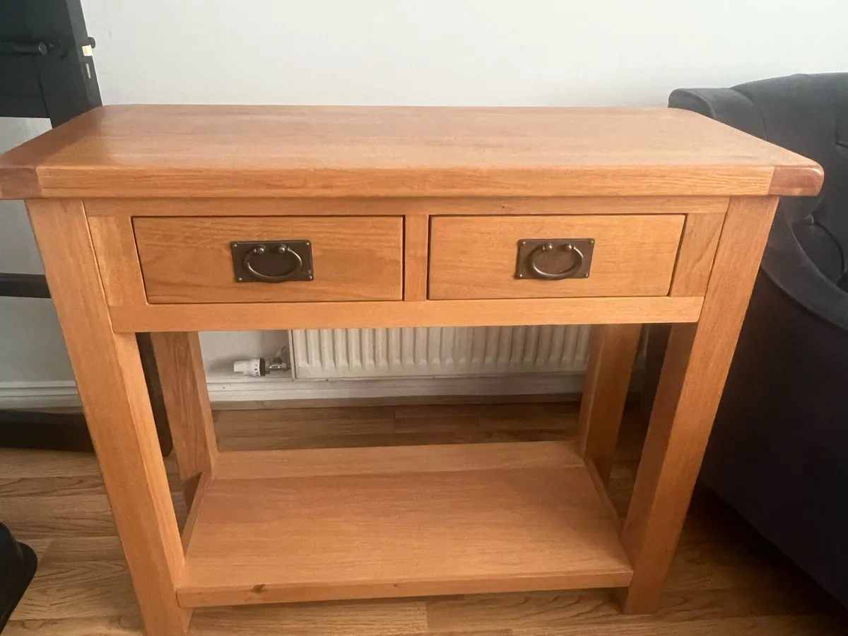 Wooden Hall Table - Image 2