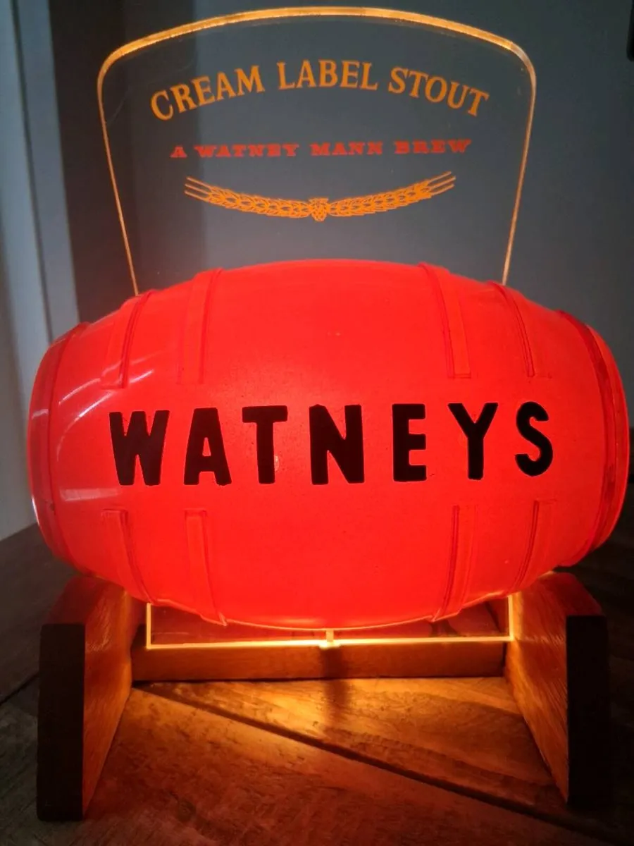 1960s WATNEYS RED BARREL 240v Lamp - Image 1