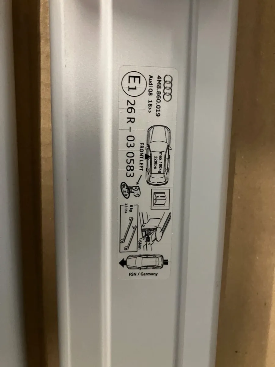 Audi Roof Bars - Image 2