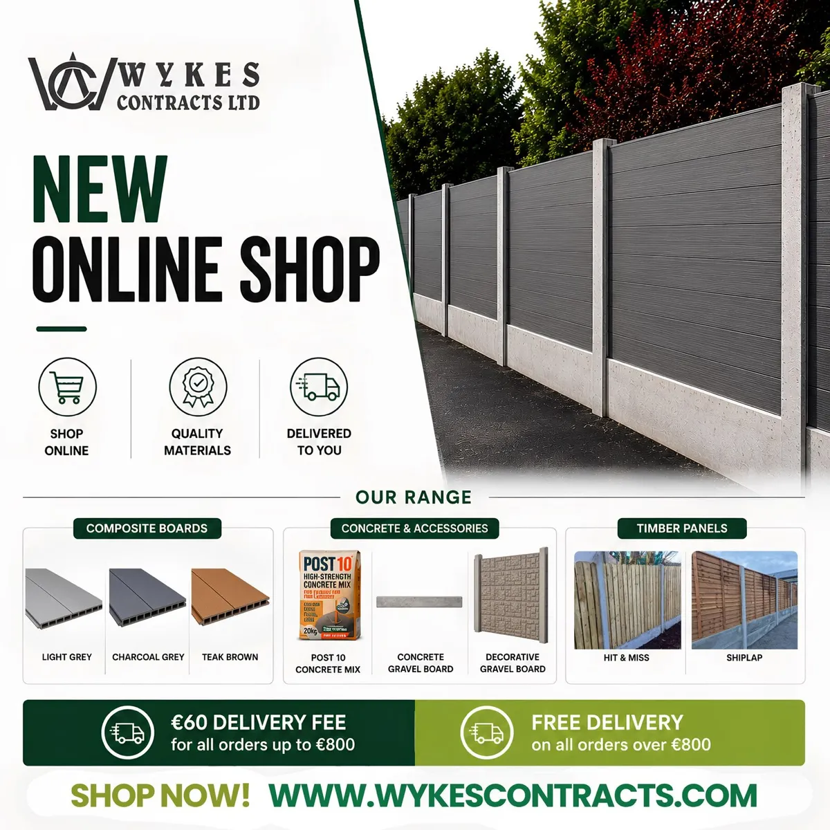 Composite/pvc fencing - Image 1