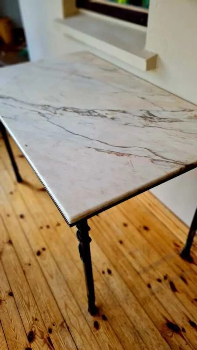 Italian Marble Table - Image 3