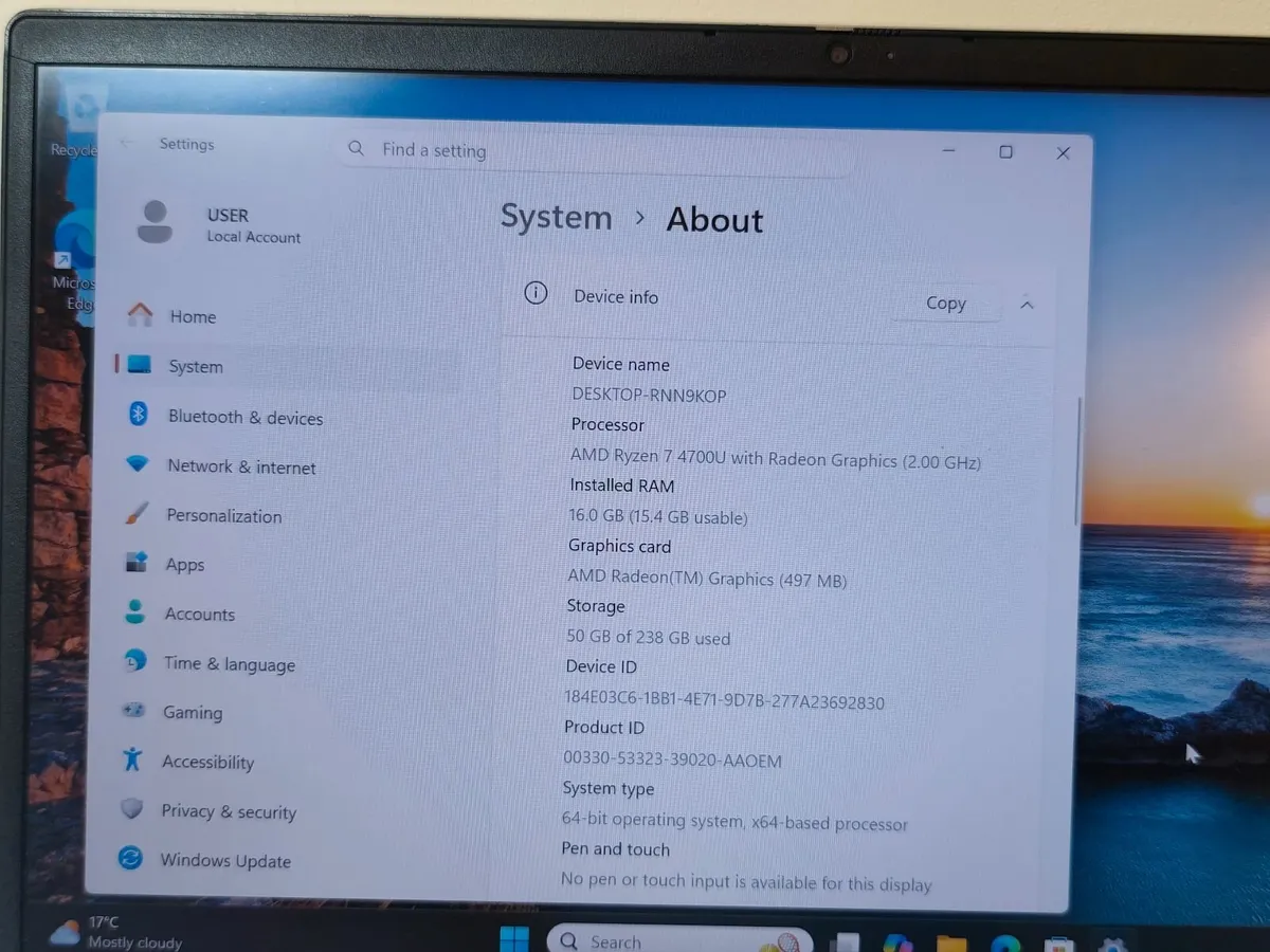 Lenovo ThinkBook 14 G2 AMD Ryzen 7 | 16GB RAM | 25 - Image 3