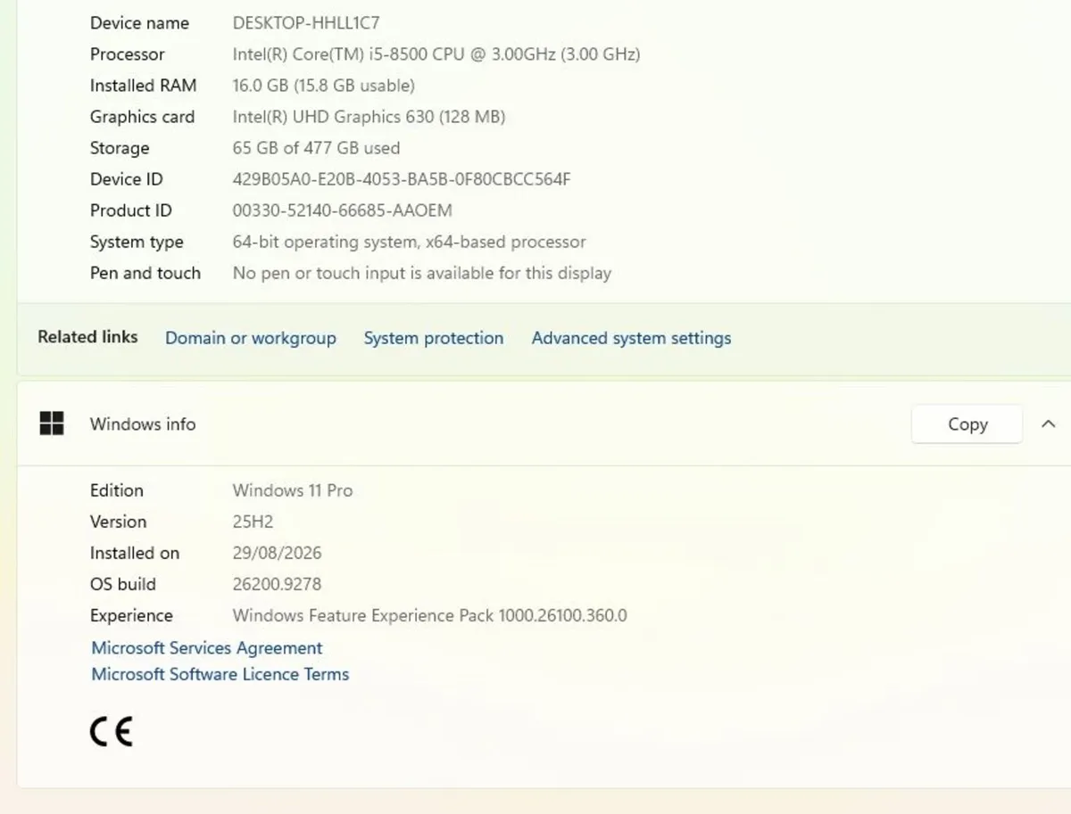 HP i5 Student PC + 22" Monitor 16GB 512GB Win 11 - Image 3