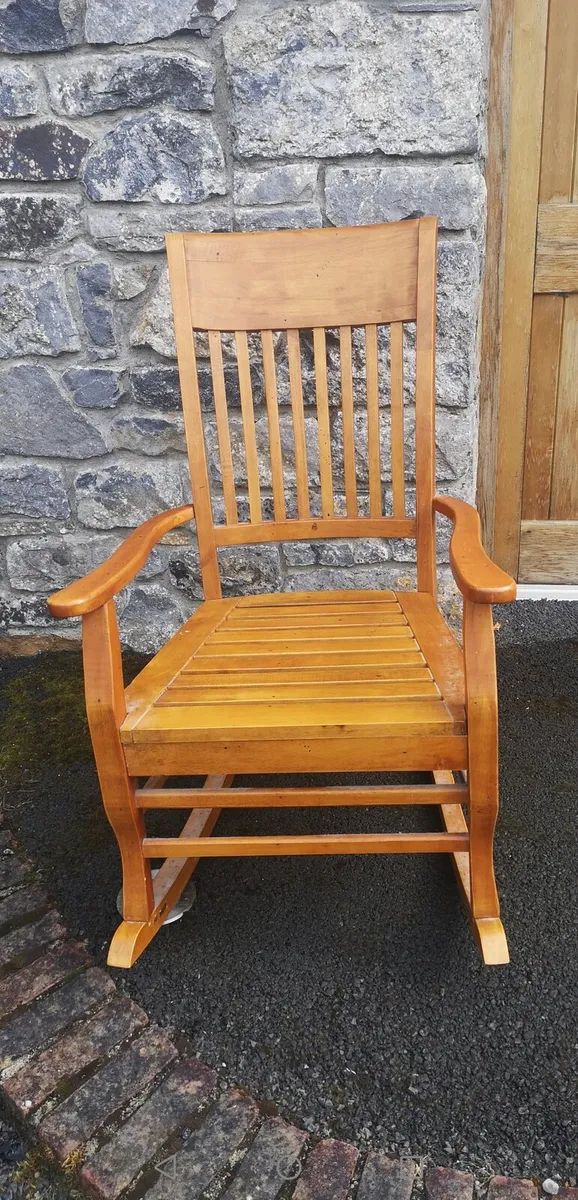 Rocking Chair (Solid Wood)