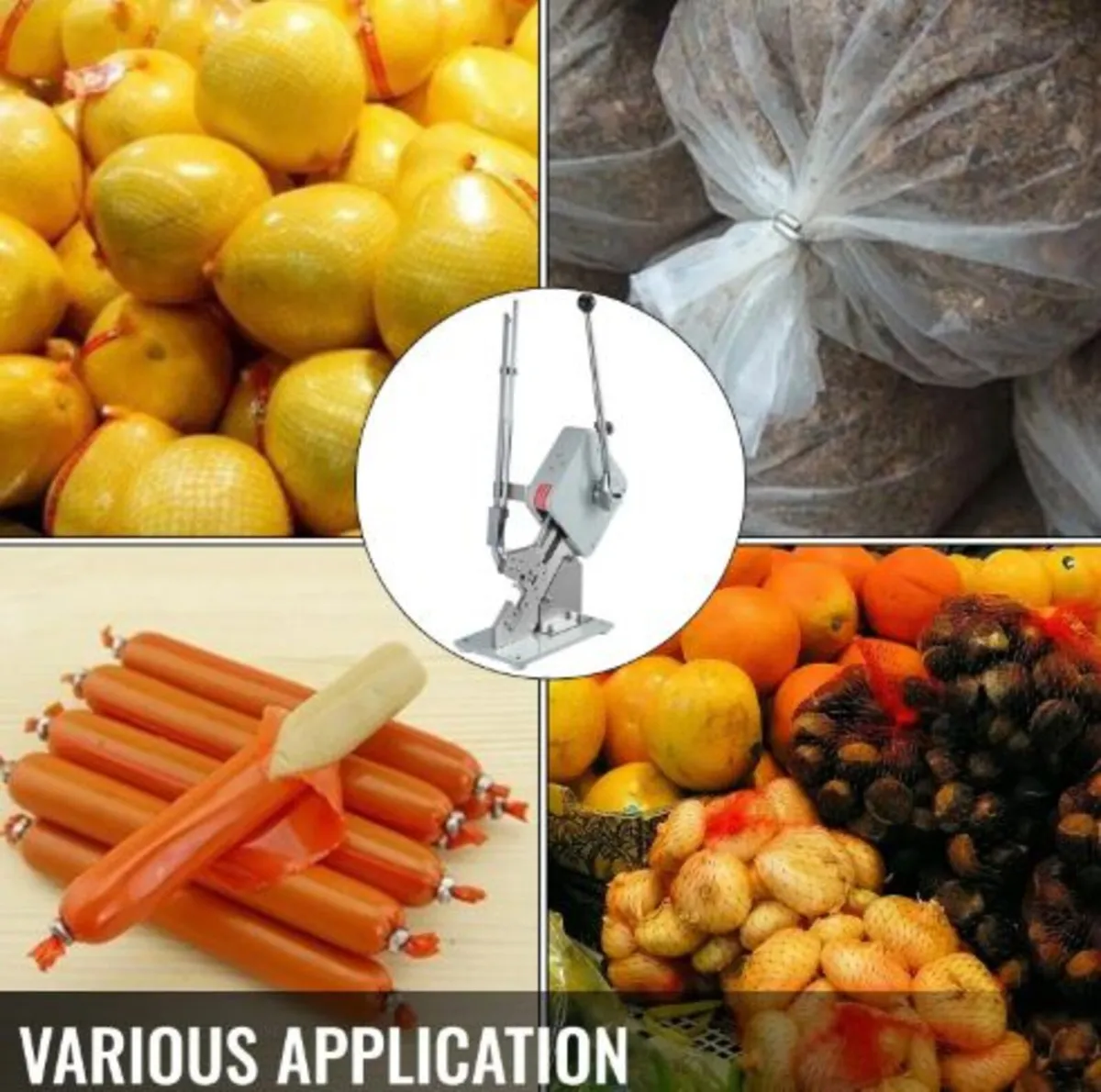 Manual U-shape Sausage Clipper Clipping Machine - Image 3