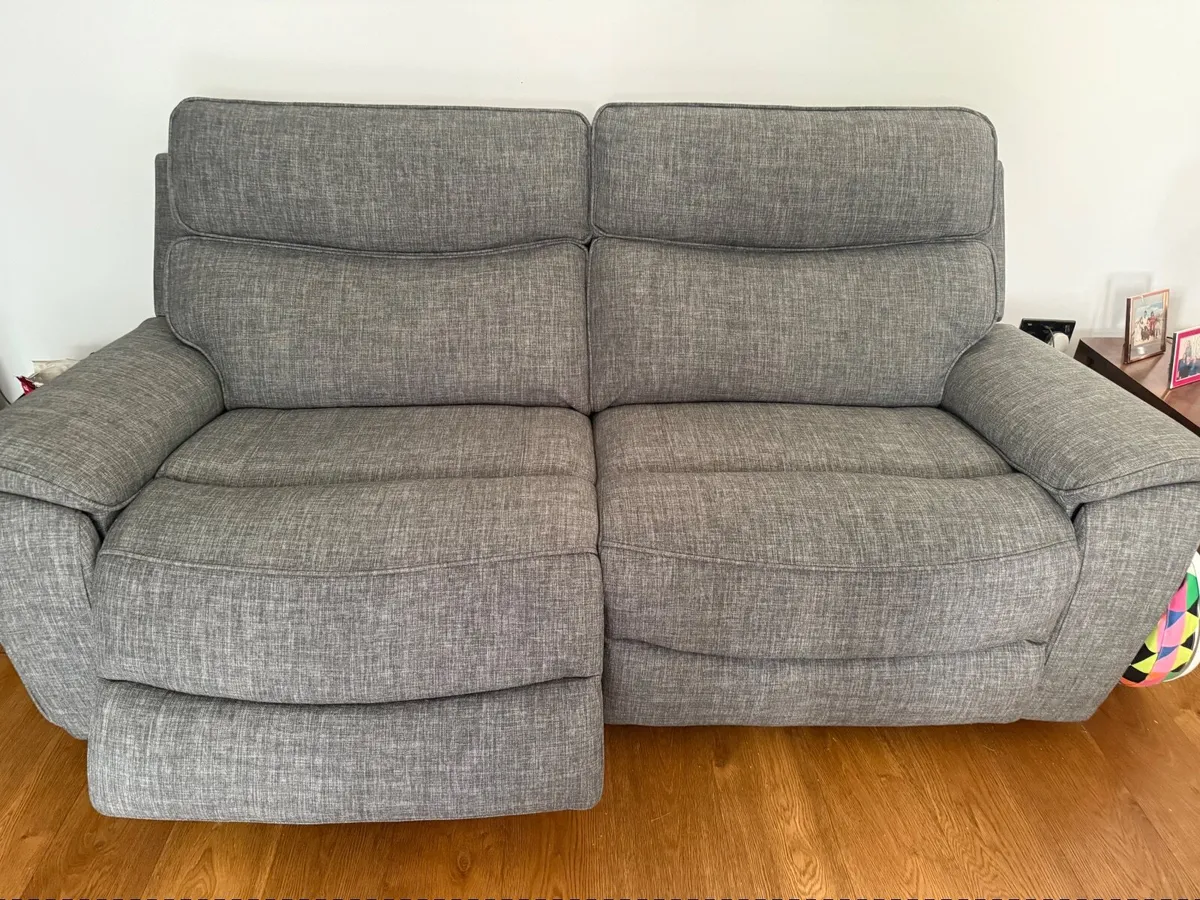 3 and 2 Recliner sofas - Image 2