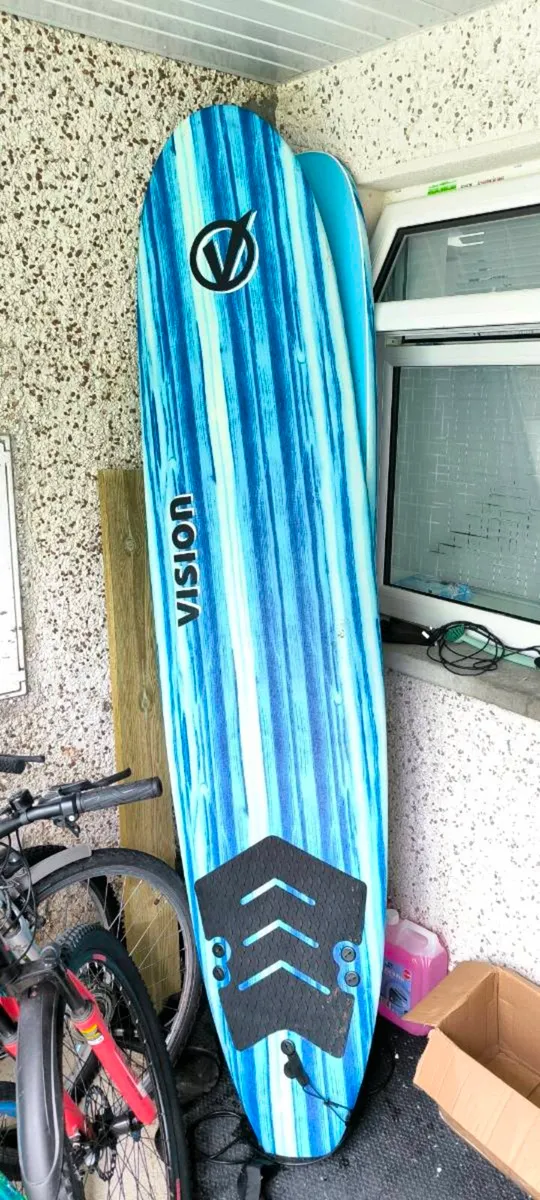 Vision 8'0" Soft Top Surfboard - Image 1