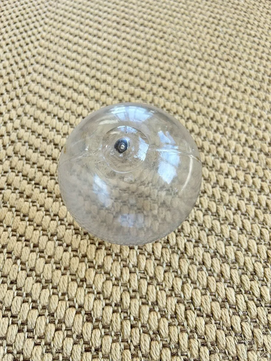 Vintage Hand-Blown Glass Fishing Net Float - Image 2