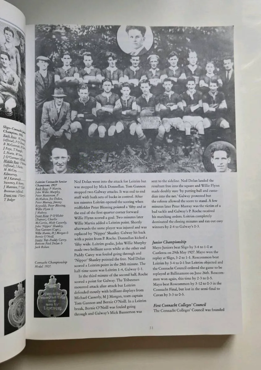History of Connacht GAA Book - GAA History Book - Image 3