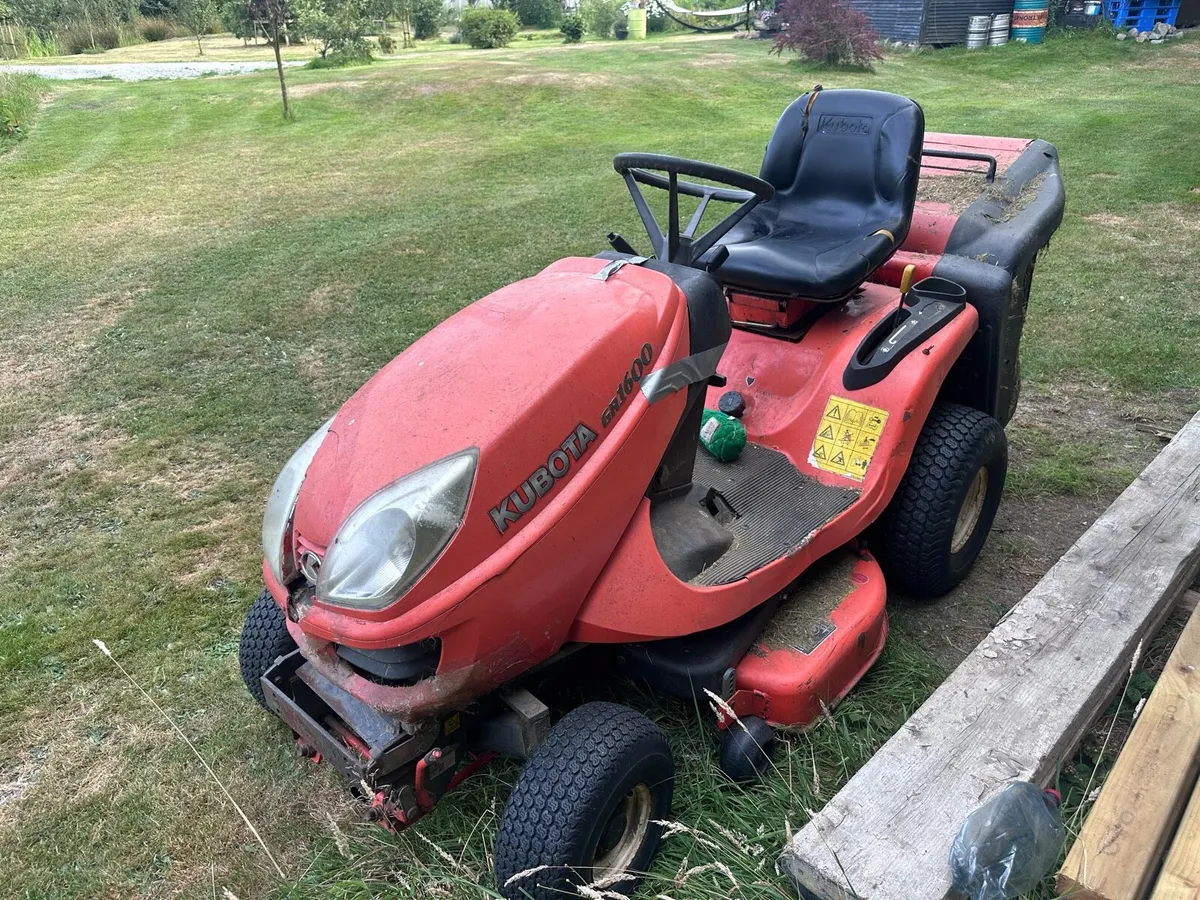 Kubota GR1600 Ride on Mower - Image 2