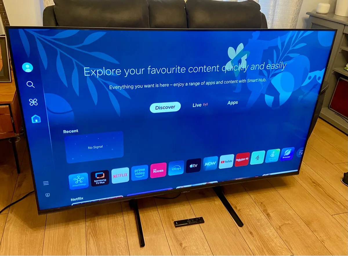 Samsung 65” Crystal UHD 4K Smart TV - Image 1