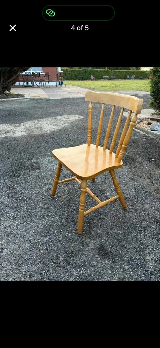 5 kitchen chairs quick sale - Image 1