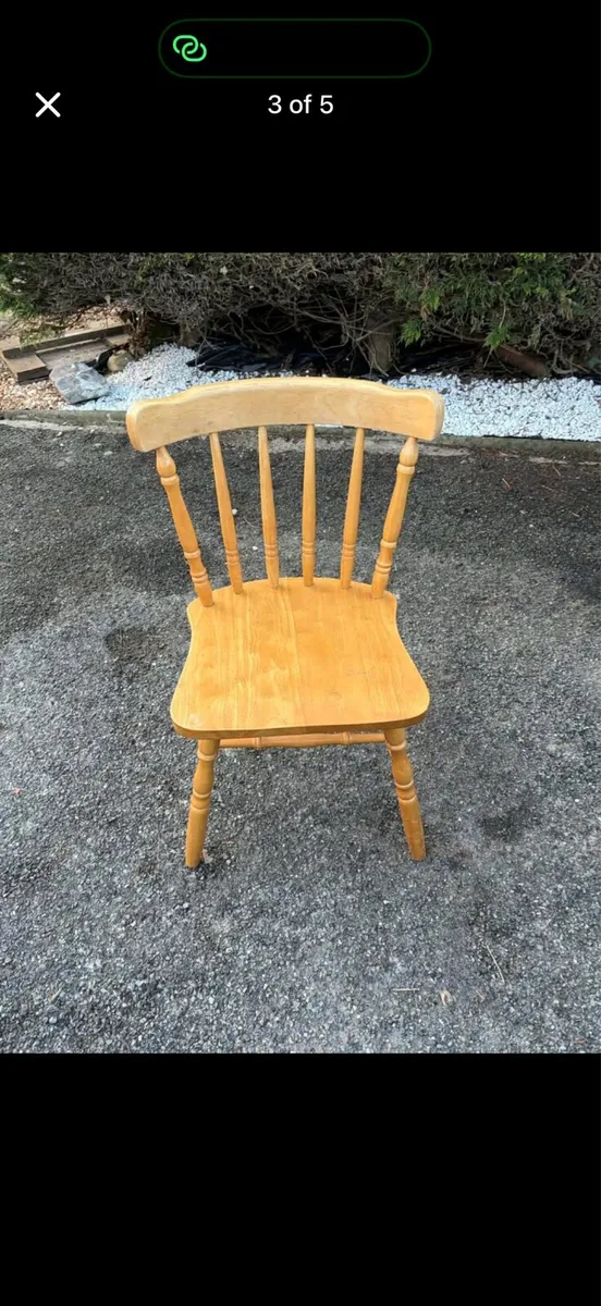 5 kitchen chairs quick sale - Image 2
