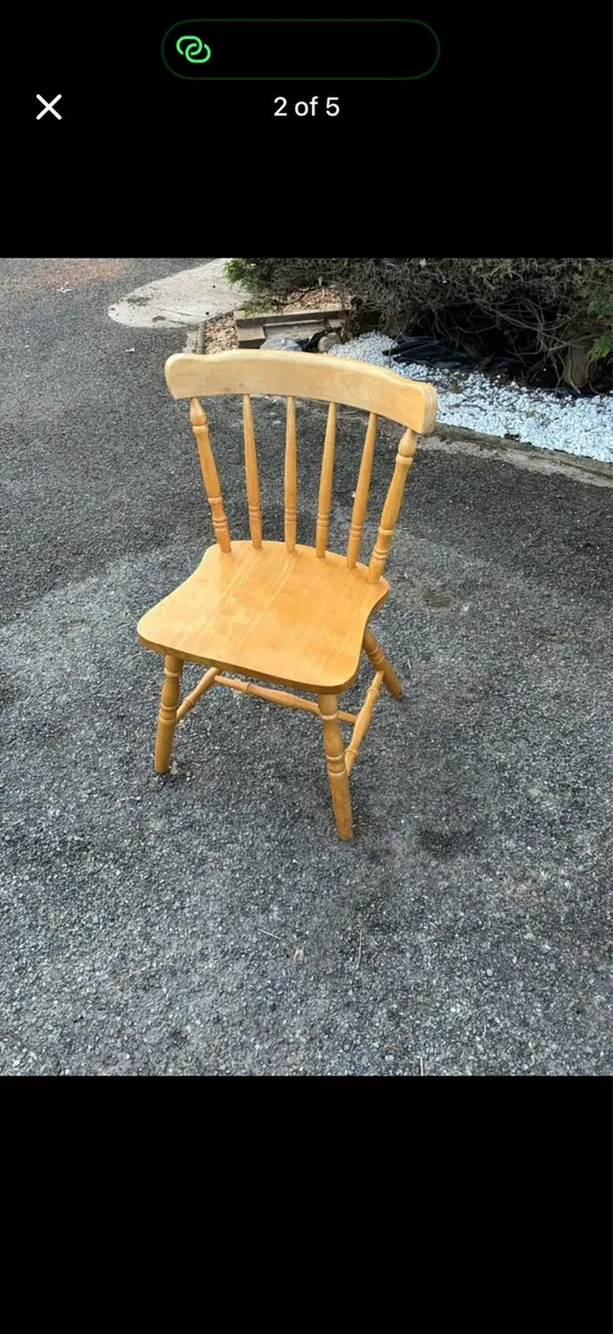 5 kitchen chairs quick sale - Image 3