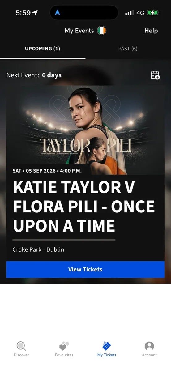 3x Katie Taylor Tickets