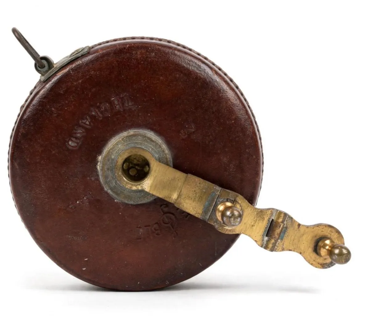1940s  measuring tape in leather casing - Image 3