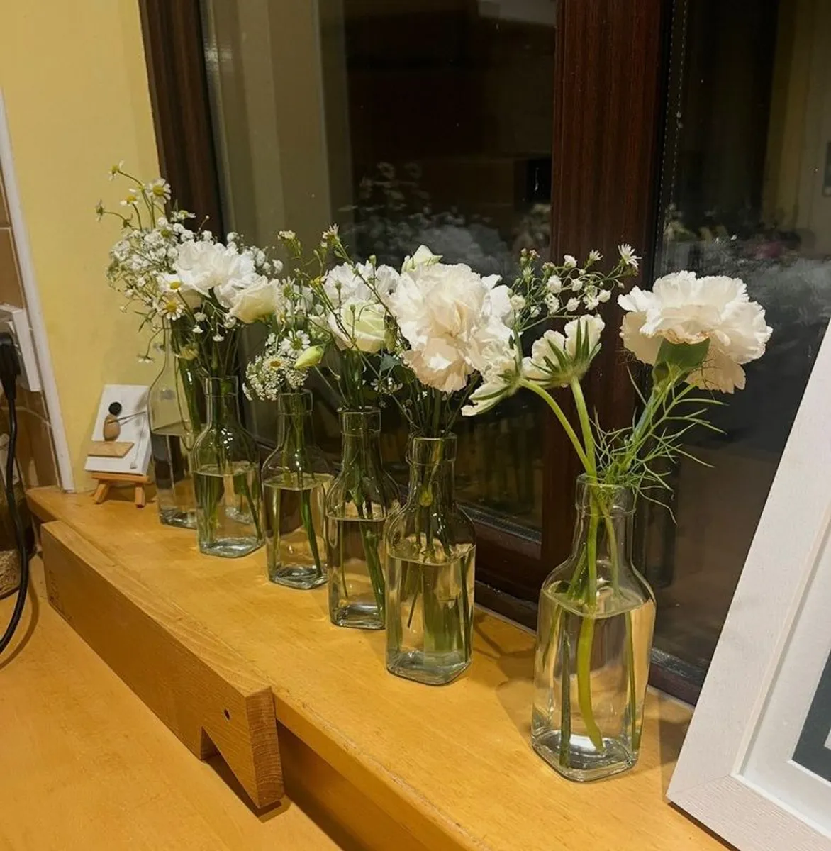 Glass Cylinder Vases - Wedding/Table Centrepieces, mix of vases - Image 4