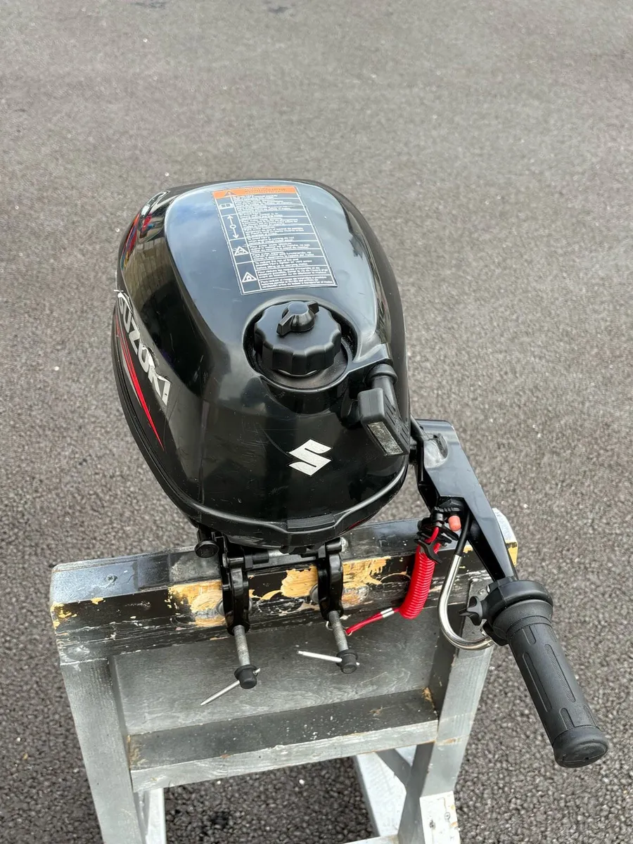 Suzuki 2.5hp outboard - Image 3