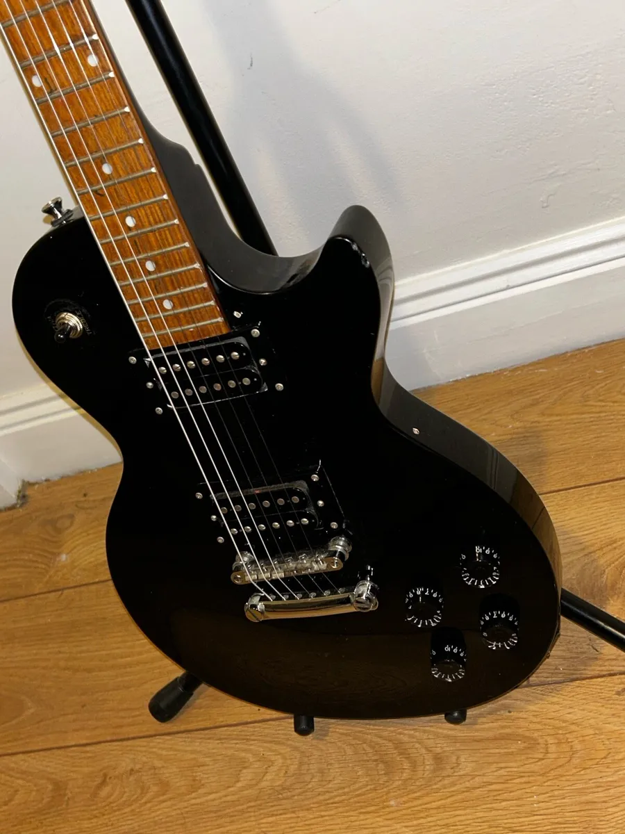Epiphone Les Paul Studio Black Electric Guitar - Image 2