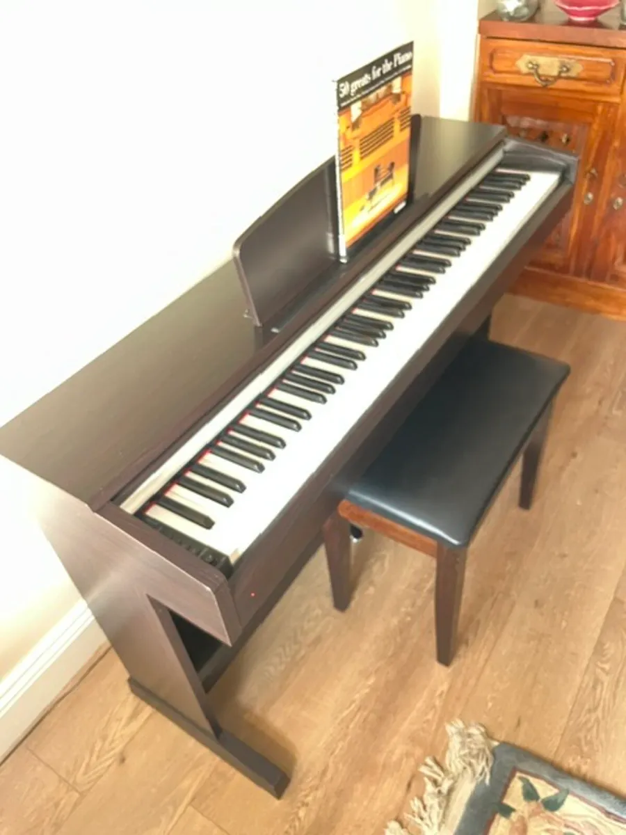 Yamaha Digital Piano & Stool Excellent Condition - Image 1