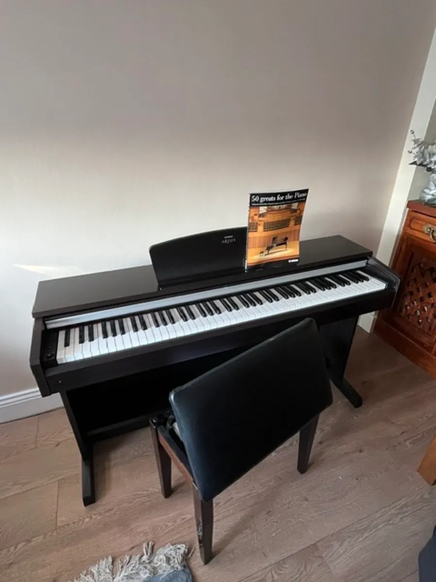 Yamaha Digital Piano & Stool Excellent Condition - Image 2