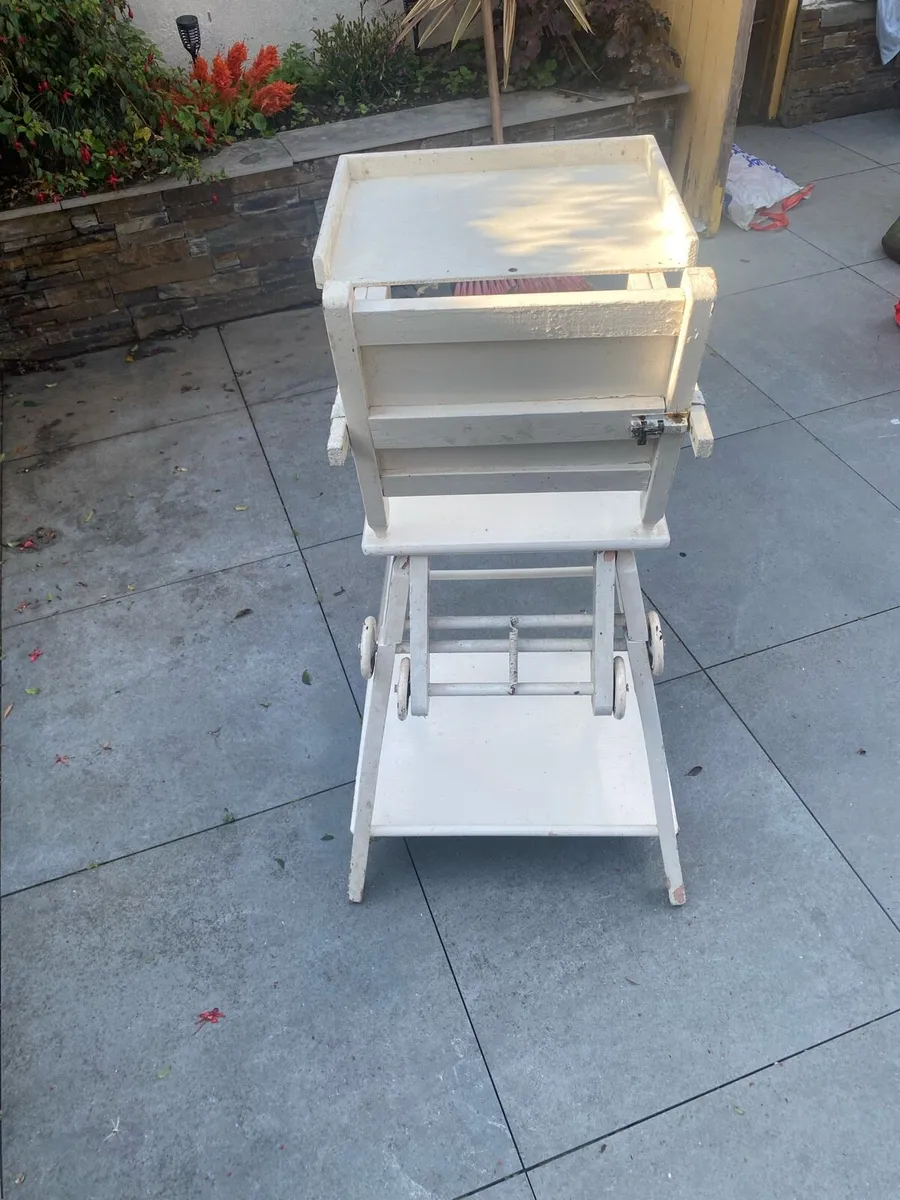 Vintage baby high chair - Image 3