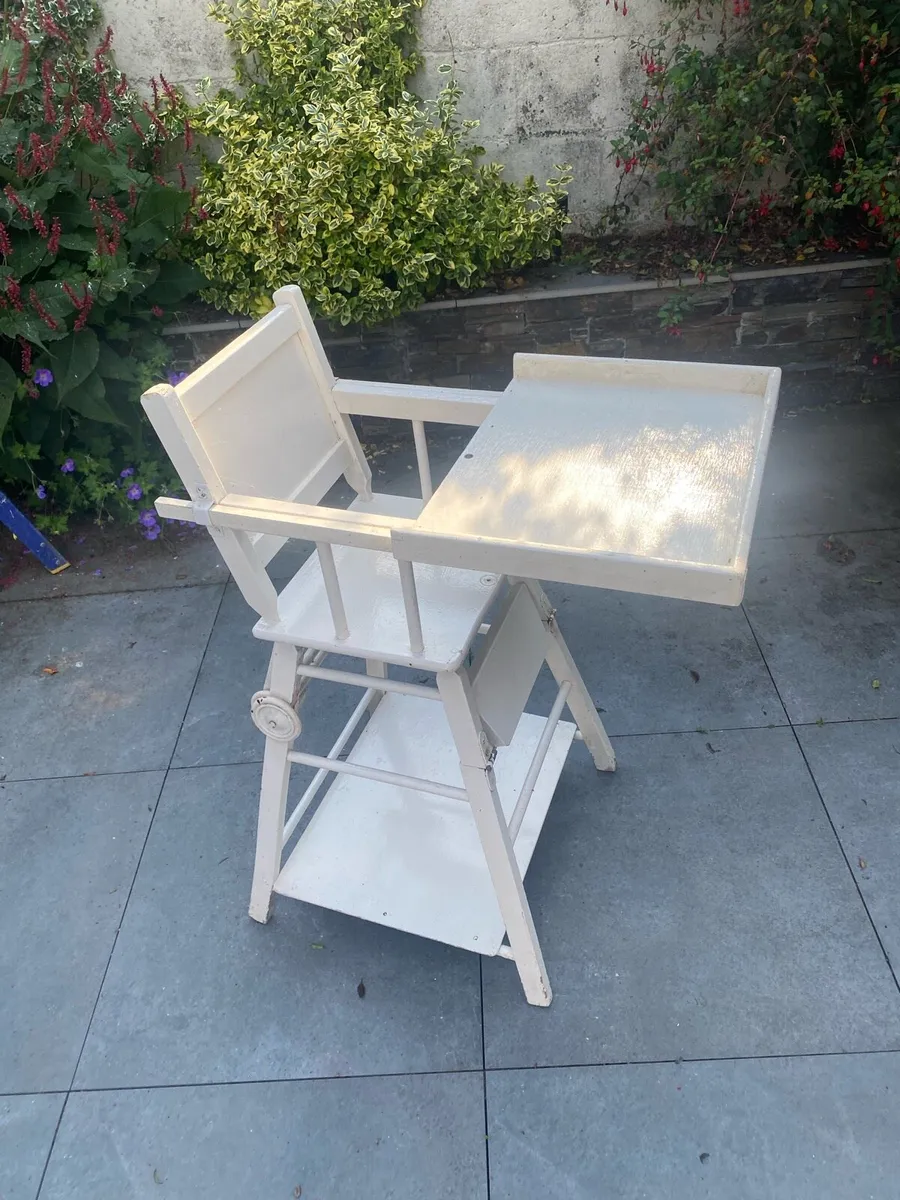 Vintage baby high chair - Image 2