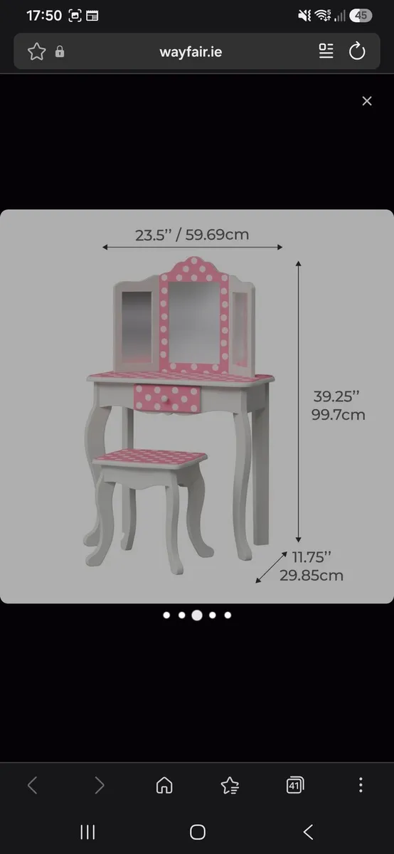 Girls Make up table - Image 4