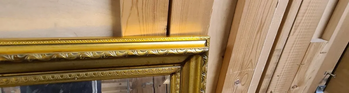 Classic Ornate Gold Wall Mirror - Image 2