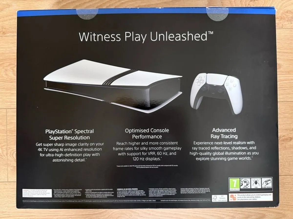 PS5 Pro 2TB - Mint with Smyths Receipt - Image 2