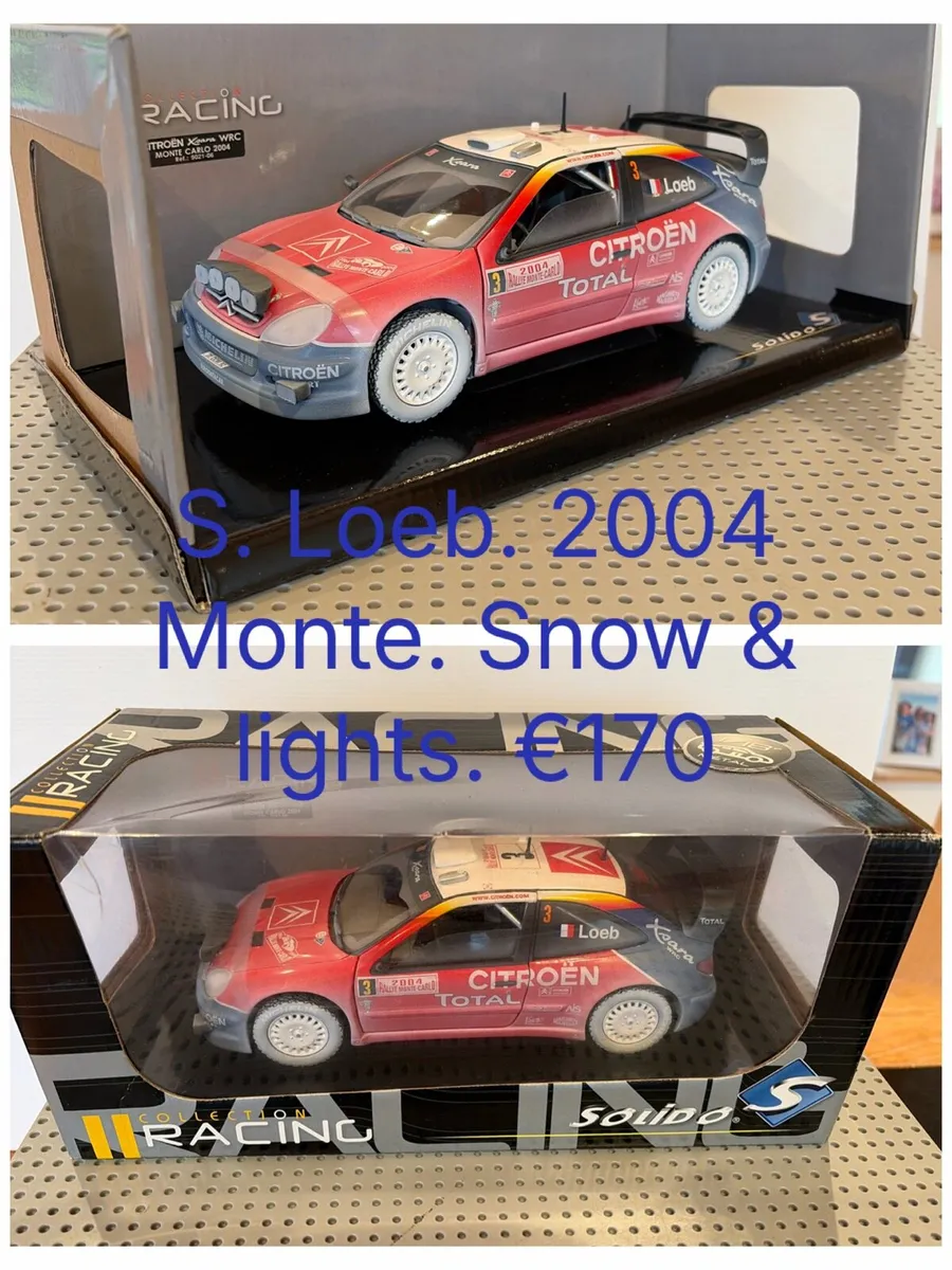 1:18 scale rally models - Image 1